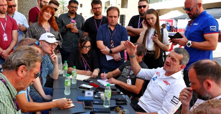 Steiner over Ricciardo: 'In het begin heb ik een handreiking gedaan'