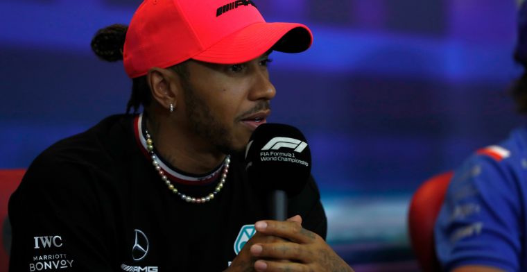 Hamilton blikt terug op afscheid Vettel: 'Een avond om nooit te vergeten'