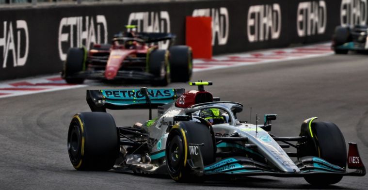 Hamilton voor het eerst zonder GP-zege in een seizoen: 'Ongelooflijk'