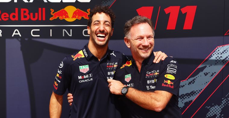 Ricciardo noemt terugkeer naar Red Bull 'grappig'