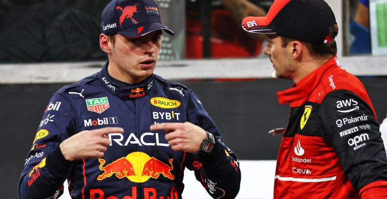 Leclerc: 'Dat was het verschil met titelgevecht Hamilton en Verstappen'
