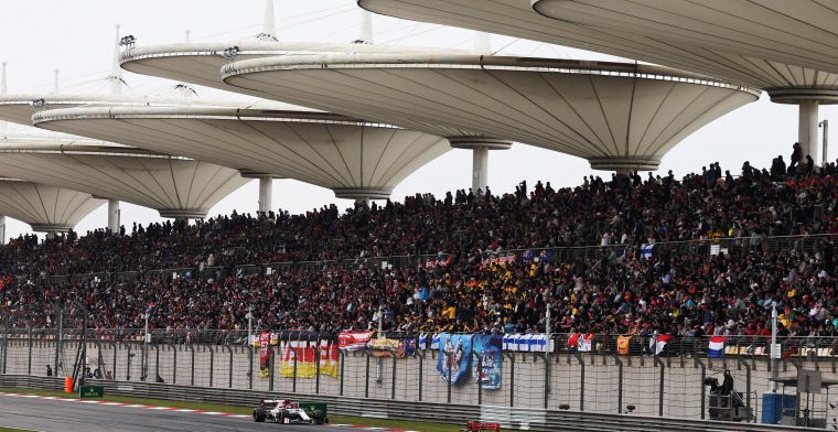 F1 bevestigt: Grand Prix van China voor vierde jaar op rij geannuleerd