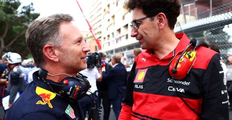 Horner sluit vertrek naar Ferrari uit: 'Erg gecommitteerd aan Red Bull'