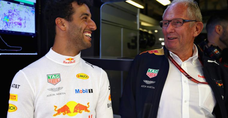 Marko verzekert: 'Ricciardo is niet gehaald om druk te zetten op Perez'