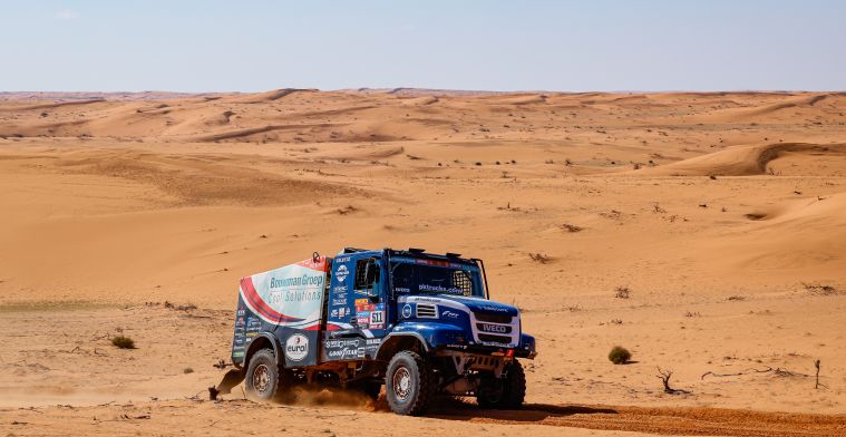 Net geen eerste Nederlandse Dakar-etappewinst van het jaar