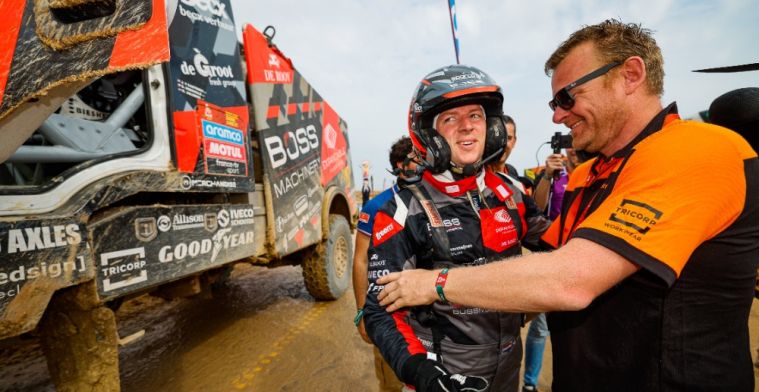 Van Kasteren geniet van Dakar Rally-zege: 'Ik moest nu wel winnen'
