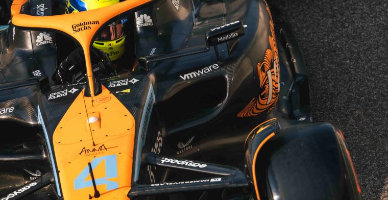 Norris maakt eerste meters van het jaar voor McLaren