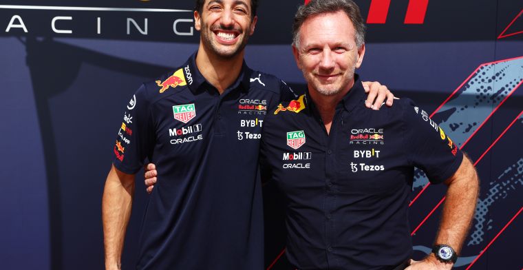 Ricciardo geeft toe dat hij in 2022 'jaloers' was op Red Bull Racing