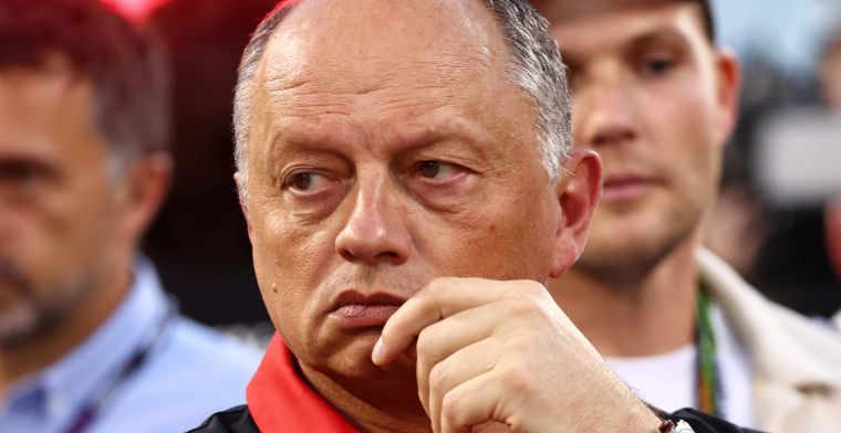 Onrust Ferrari groeit: 'Vasseur is het al zat, vertrek Mekies aanstaande?'