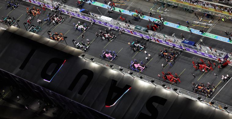 Zo won Verstappen de Grand Prix van Saoedi-Arabië vorig jaar