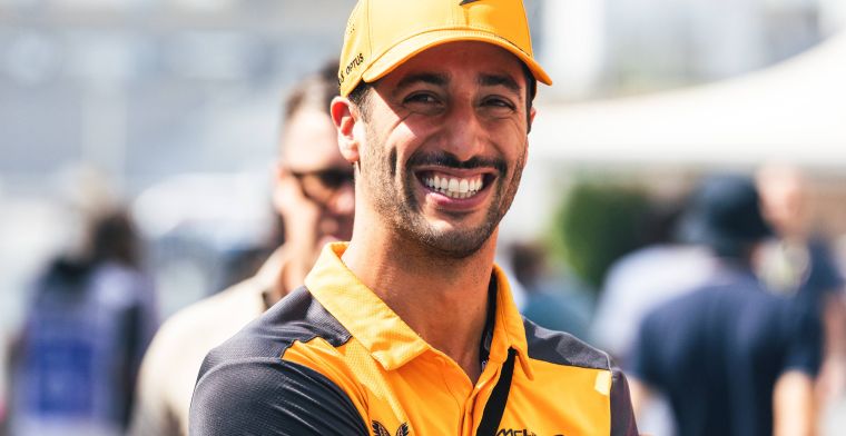 Ricciardo aanwezig bij Red Bull Racing tijdens GP in Australië 