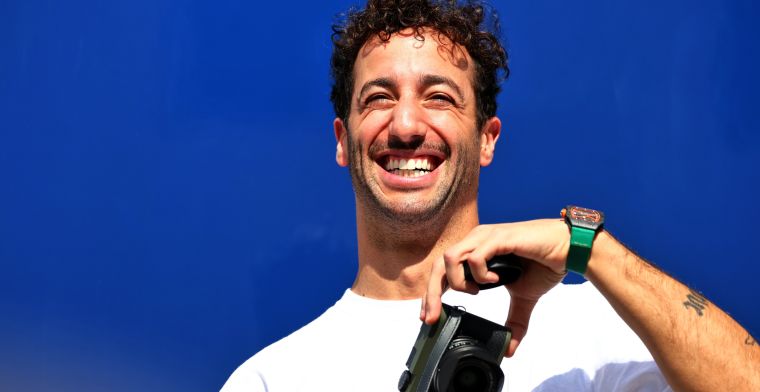 Ricciardo over doelen dit seizoen: 'Mensen denken dat ik een grapje maak'