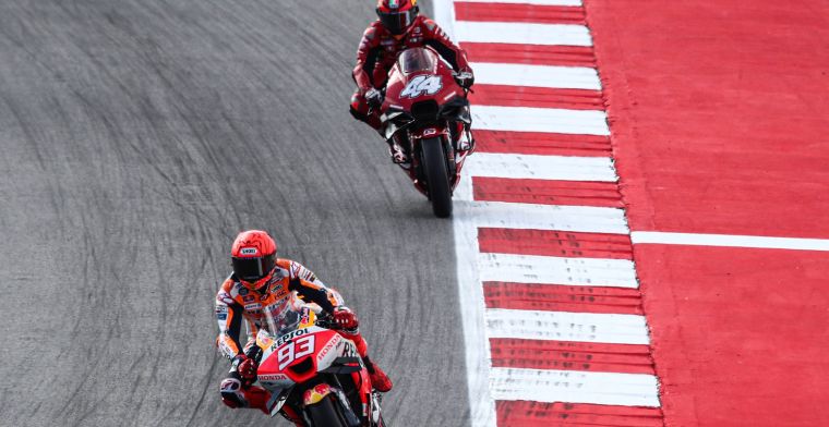 Bagnaia wint eerste MotoGP-sprintrace van 2023 na zorgen over veiligheid