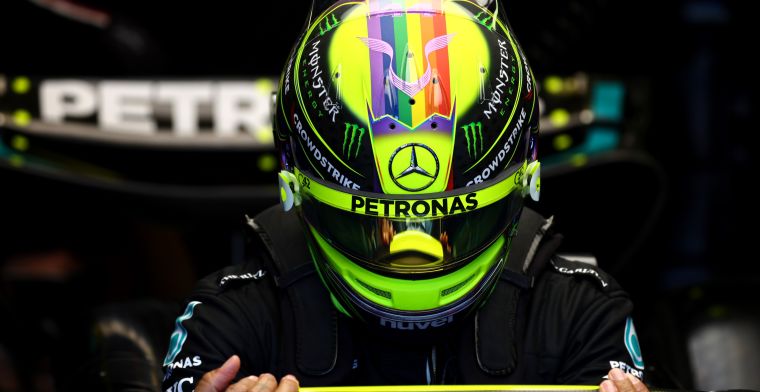 Ferrari-gerucht kan de prullenbak in: Hamilton wil bij Mercedes blijven