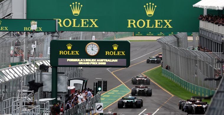 FIA waarschuwt coureurs voor te langzaam rijden in Melbourne