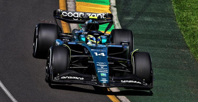 Alonso de snelste tijdens VT2 in Australië, Verstappen komt tot P3