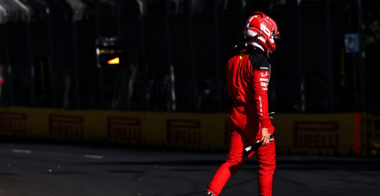 Leclerc heeft uitvalbeurt bekeken: 'Volgens mij een race-incident'