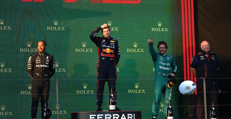 Verstappen, Hamilton en Alonso zetten samen nieuw record