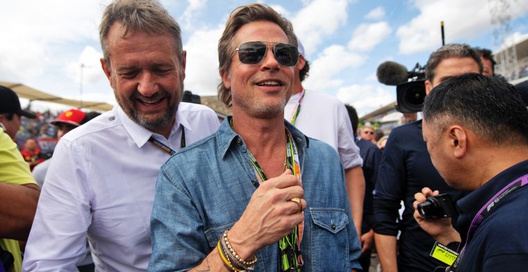 F1-film Brad Pitt en Hamilton zal 'ingrijpend aanwezig' zijn op Silverstone