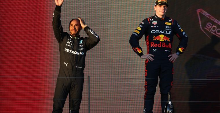 Lewis Hamilton lovend over concurrent: 'Red Bull is een geweldig team'