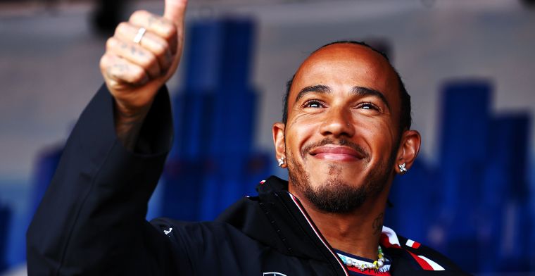 Hamilton onthult één van zijn dromen buiten de Formule 1