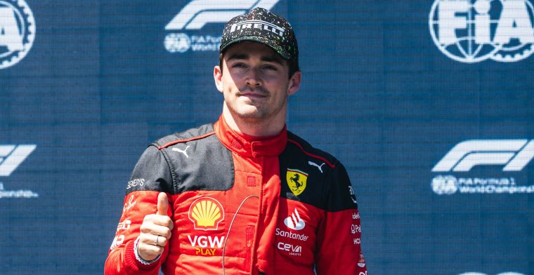Leclerc trekt pijnlijke conclusie: 'Kunnen de auto niet veranderen'