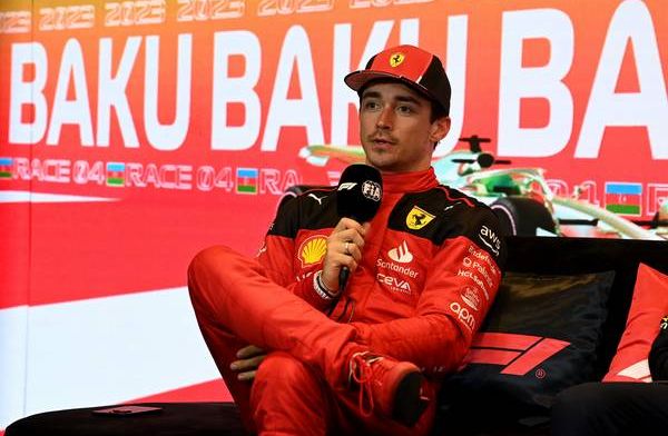 Leclerc moet Verstappen en Perez laten gaan: 'Hebben zoveel meer tempo'