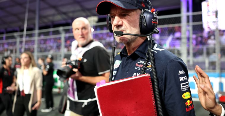 'Newey tekent nieuw contract bij Red Bull Racing'