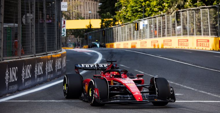 Italiaanse media zien Ferrari langzaam herrijzen tijdens GP in Baku