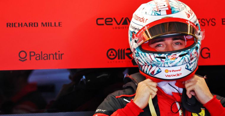 Leclerc gaat rijstijl niet aanpassen na twee crashes: 'Wel andere aanpak'