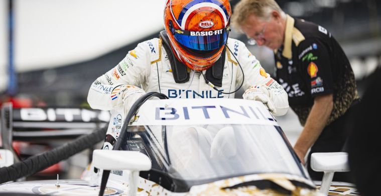 Veekay laat snelheid zien op Indy 500: ‘Het ging erg goed’