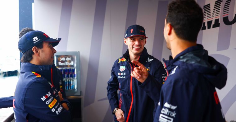 Verstappen heeft goede band met Ricciardo én Perez: 'We hebben plezier'