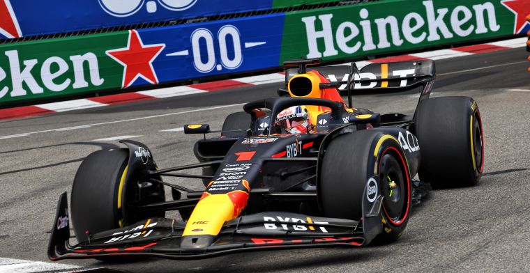 Voorlopige uitslag GP Monaco | Verstappen ook de beste in nat Monaco