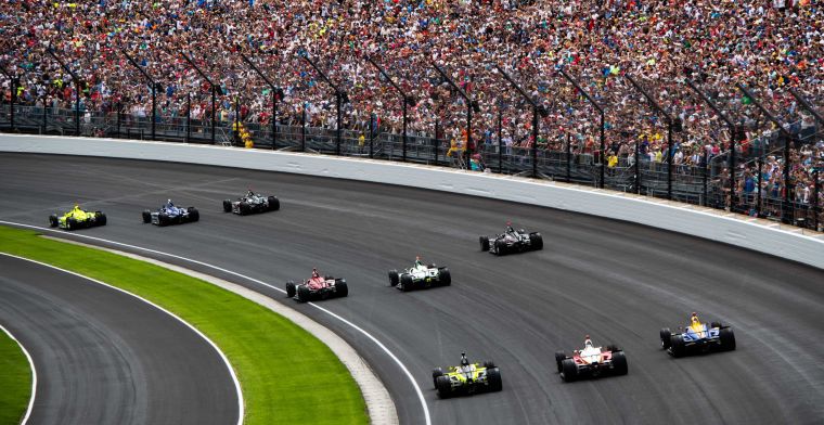 Newgarden wint Indy 500 na herstart met één ronde te gaan, Veekay tiende