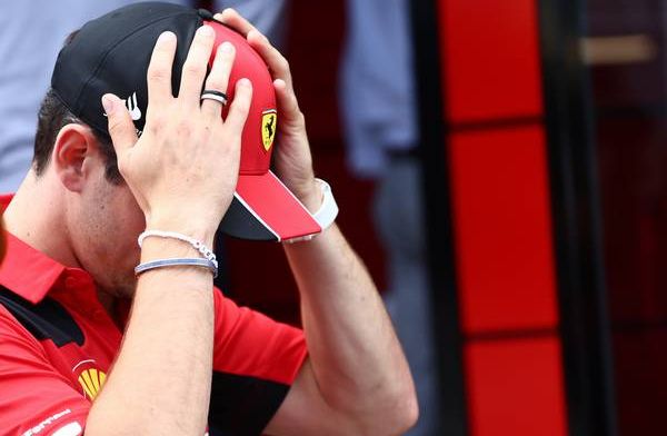 Leclerc: 'Het lijkt iets erger dan het is bij Ferrari'