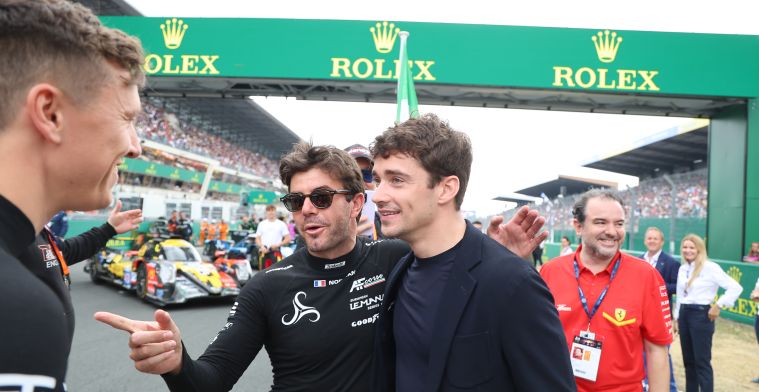 Leclerc na winst Ferrari in Le Mans: 'Ik wil dit ook ooit doen'