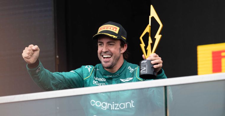 Stelling | Alonso wordt in 2023 vicewereldkampioen F1 achter Verstappen