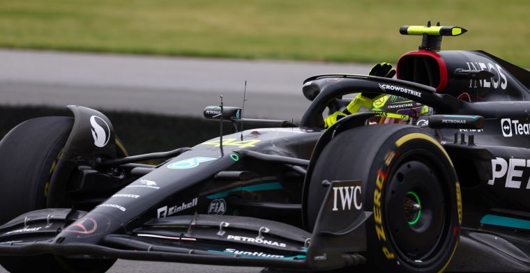 Mercedes met grote updates in Silverstone: 'Behoorlijke stappen'