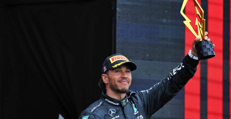 'Mercedes gaf fout toe, Hamilton kreeg ze zover en scoorde punten'