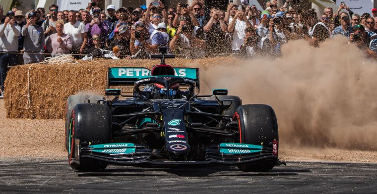 Ricciardo en Norris aanwezig tijdens Goodwood Festival of Speed 2023