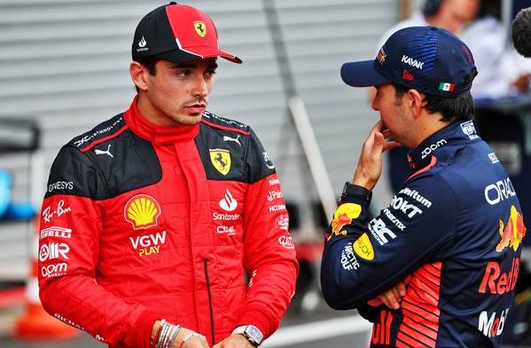 Voorspellingen Perez en Leclerc voor zondag na gridpenalty Verstappen