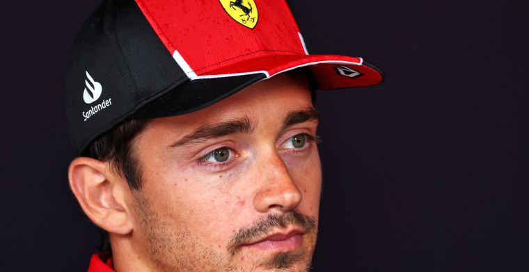 Leclerc had een bijzonder verzoek aan Ferrari: ‘Hij was geschrokken’