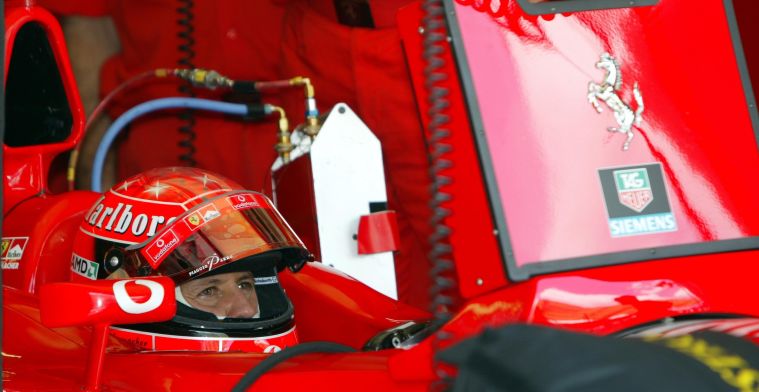 Opgelet: Legendarische Ferrari-bolide Michael Schumacher wordt geveild