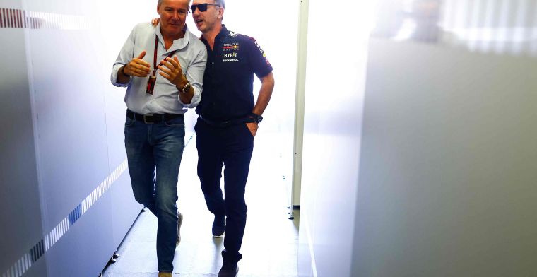 Manager Verstappen: 'Red Bull bouwt eigen motor, is nogal een statement'