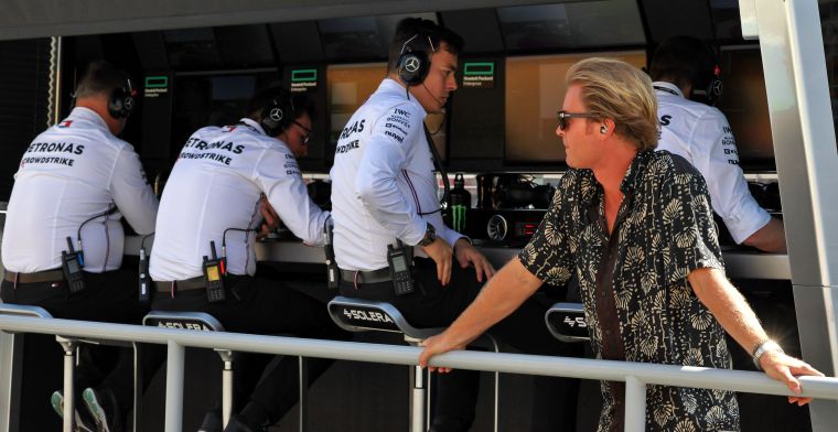 Rosberg weet juiste reactie voor Wolff: ‘Petje af en respect voor Red Bull'