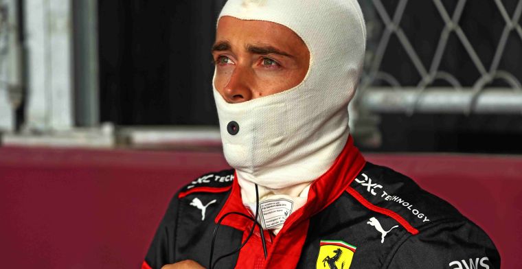 Leclerc lacht om geruchten megadeal met Ferrari: 'Zou ik wel willen'