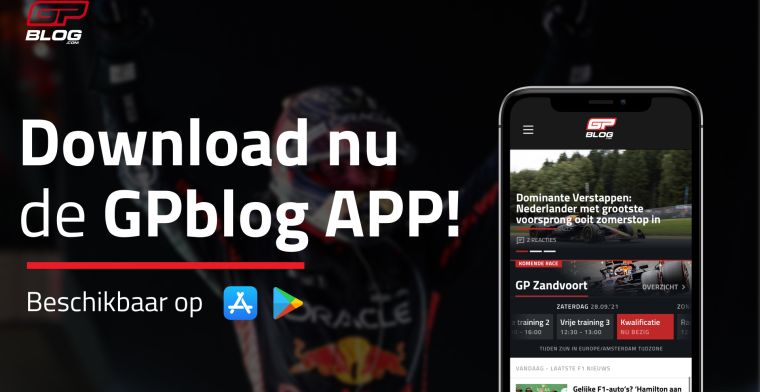 Nooit meer het laatste F1 nieuws missen met de GPblog.com app!