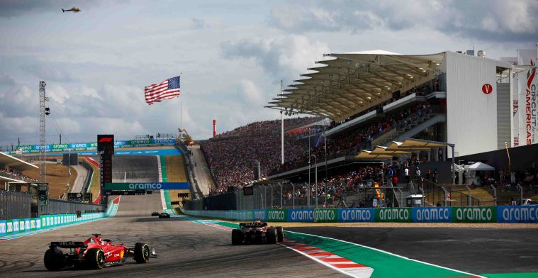 Hoe laat begint de F1 Grand Prix van Amerika 2023?