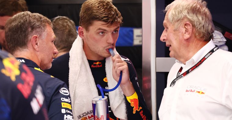 Marko onder de indruk van Verstappen: 'Moeilijk om 50 ronden zo te rijden'