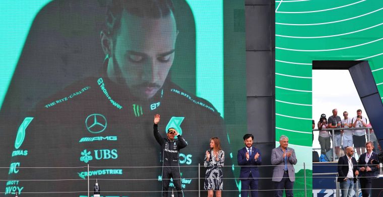 Hamilton maakt ondanks P6 toch indruk: 'Vond net als Verstappen de limiet'